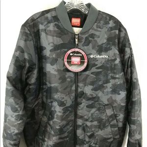 Columbia Bomber Jacket Camo NWT MSRP $150 SZ M